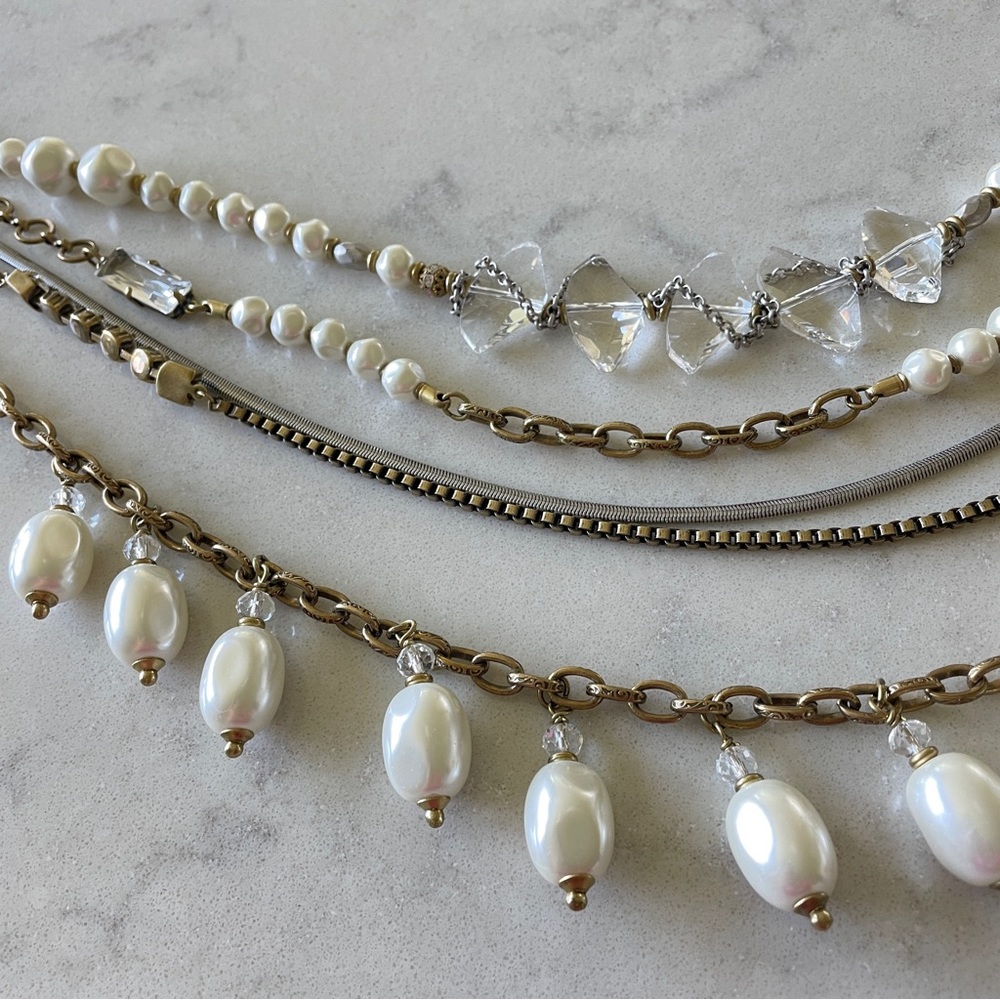 Silpada Kr Collection Multi Chain Statement Neckl… - image 4